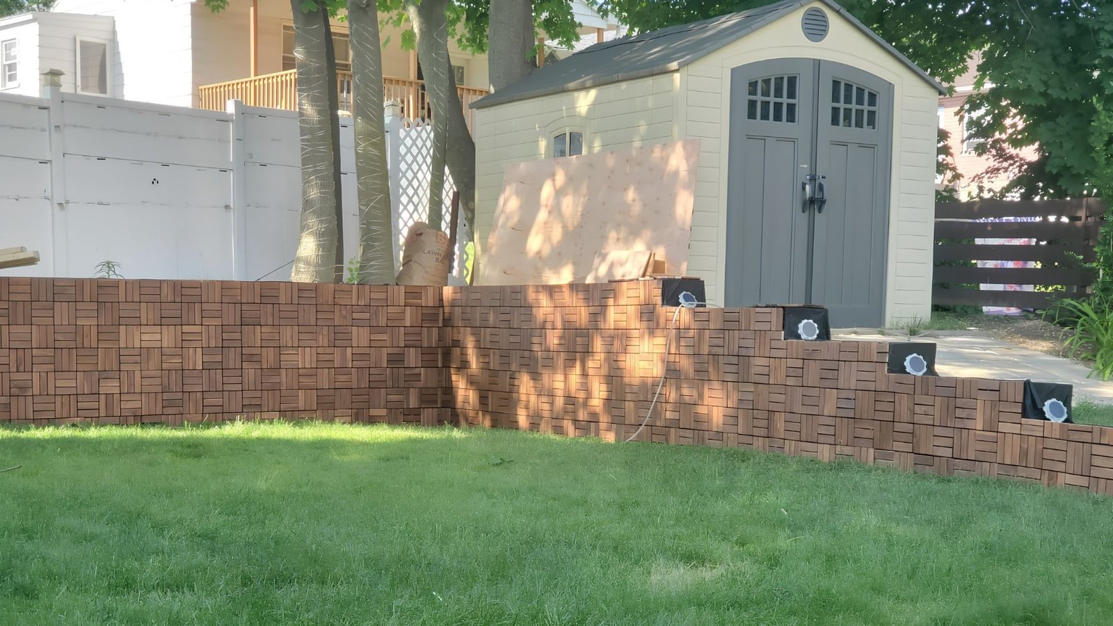Custom Backyard Retaining Wall & Garden Upgrade photo 4